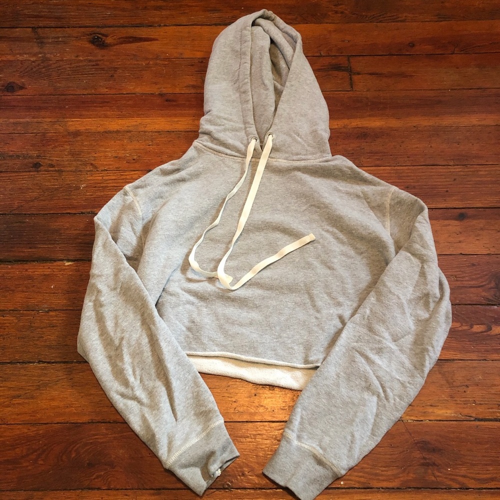 All Saints cropped hoodie